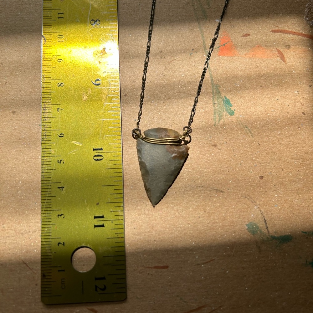 Arrowhead Pendant Necklace